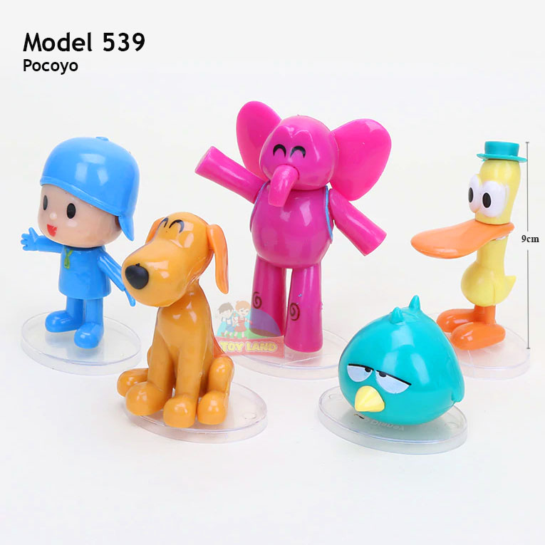 Action Figure Set - Model 539 : Pocoyo